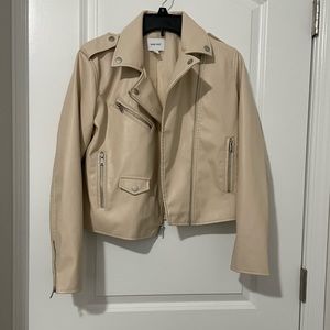 Nine West faux leather jacket